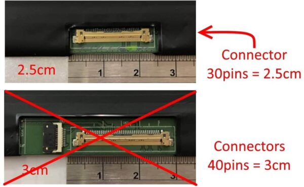 LAPTOP SCREENS 11.6INCHES SLIM 30 PIN