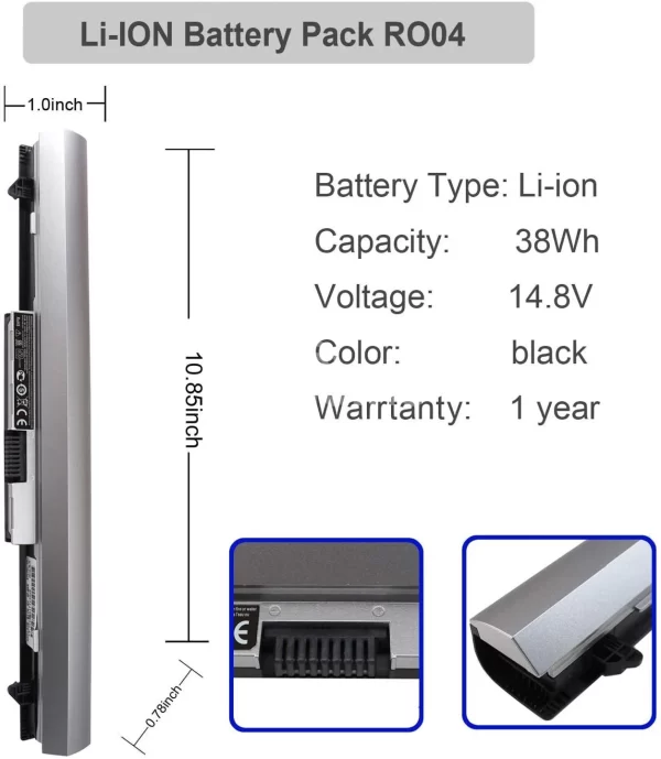 HP Probook 430 G3 RO04 Battery