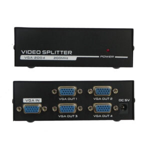 4 Port 200 MHz VGA Video Splitter e1615018551351