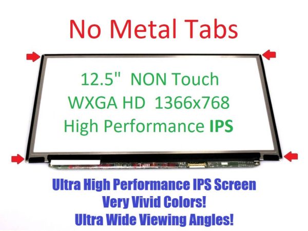 12.5 30pin for Lenovo Thinkpad X240 X250 HD LCD LED