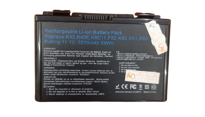 ASUS A32-K40/K50/K60 Battery