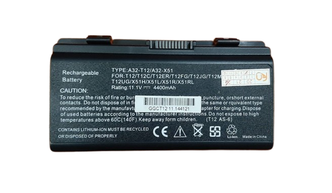 Asus A32-T12 A32-X51 Laptop Battery