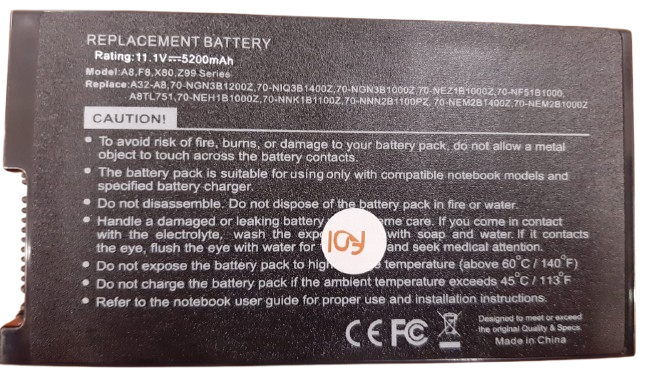 Asus A32-F9 Laptop Battery