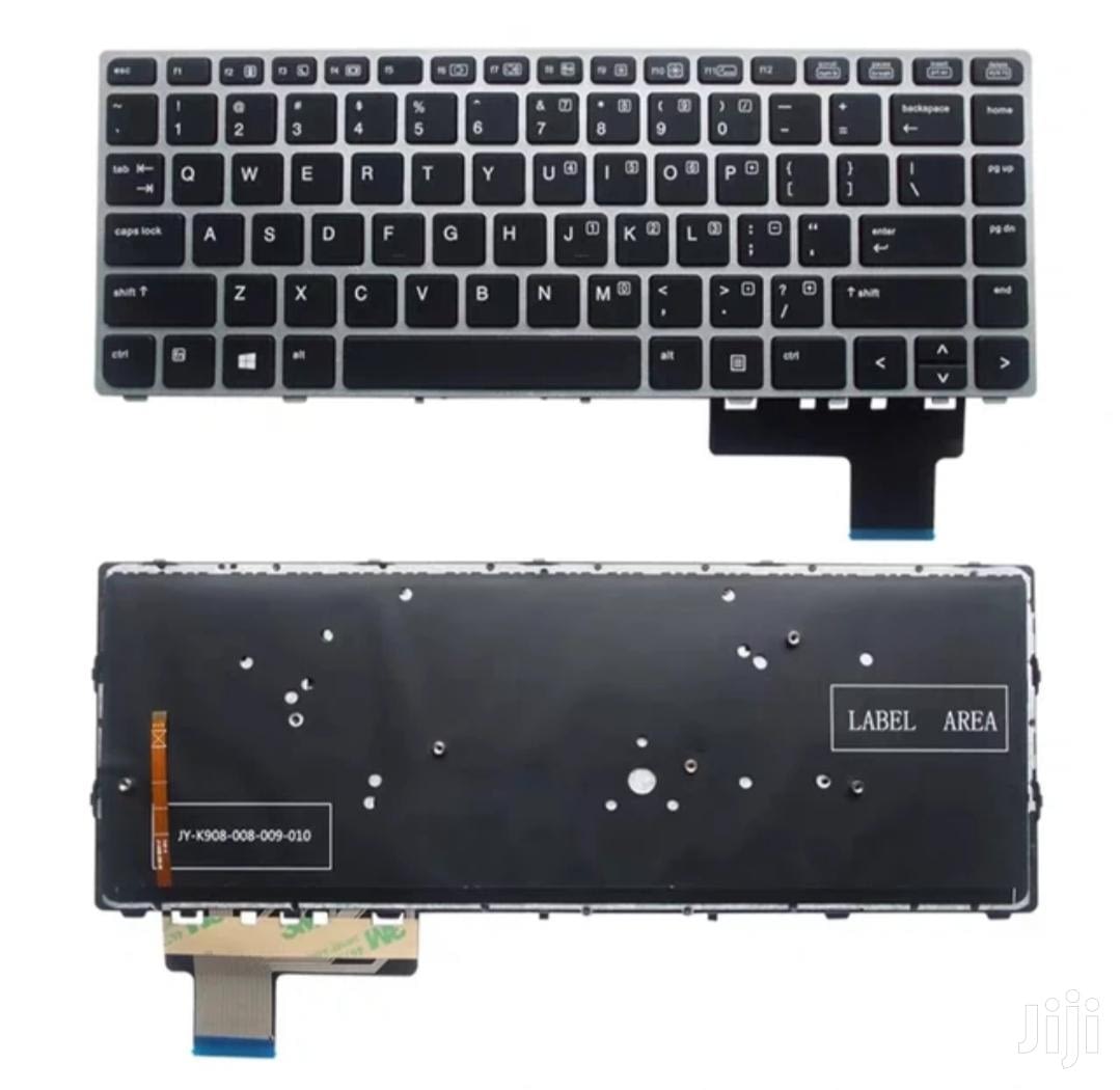 SUNMALL Backlit Keyboard Replacement with Big Enter Key and Mouse Pointer Compatible with HP Elitebook Folio 9470m 9480m Series Laptop 6 Months Warranty 