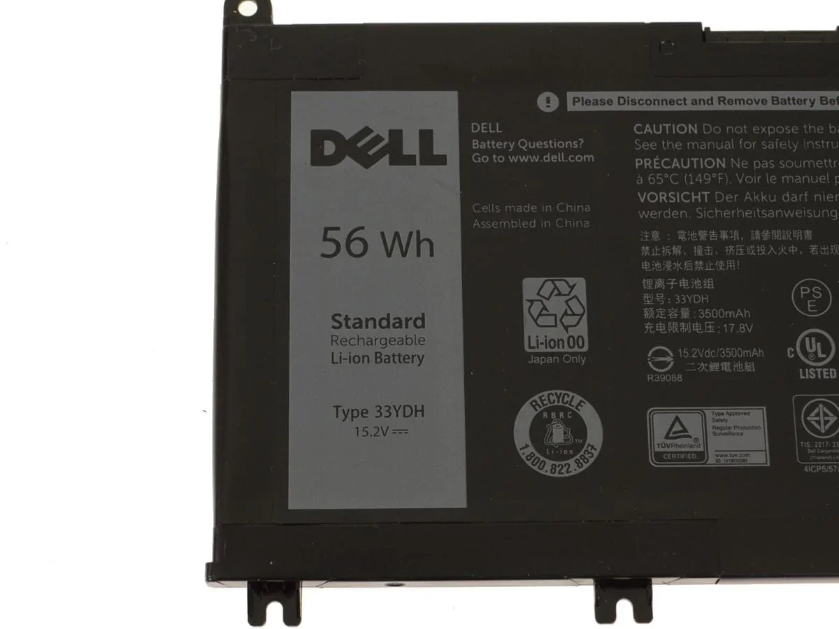 Dell Inspiron 17 7778 Laptop Battery 33YDH