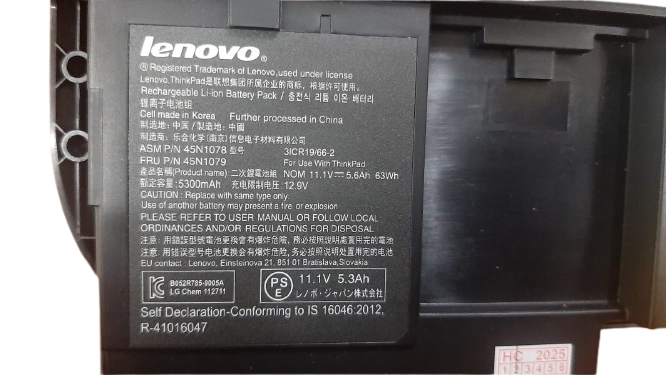 ORIGINAL LENOVO X230 Battery 67+