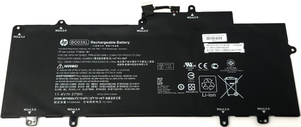 HP BO03XL Original Battery