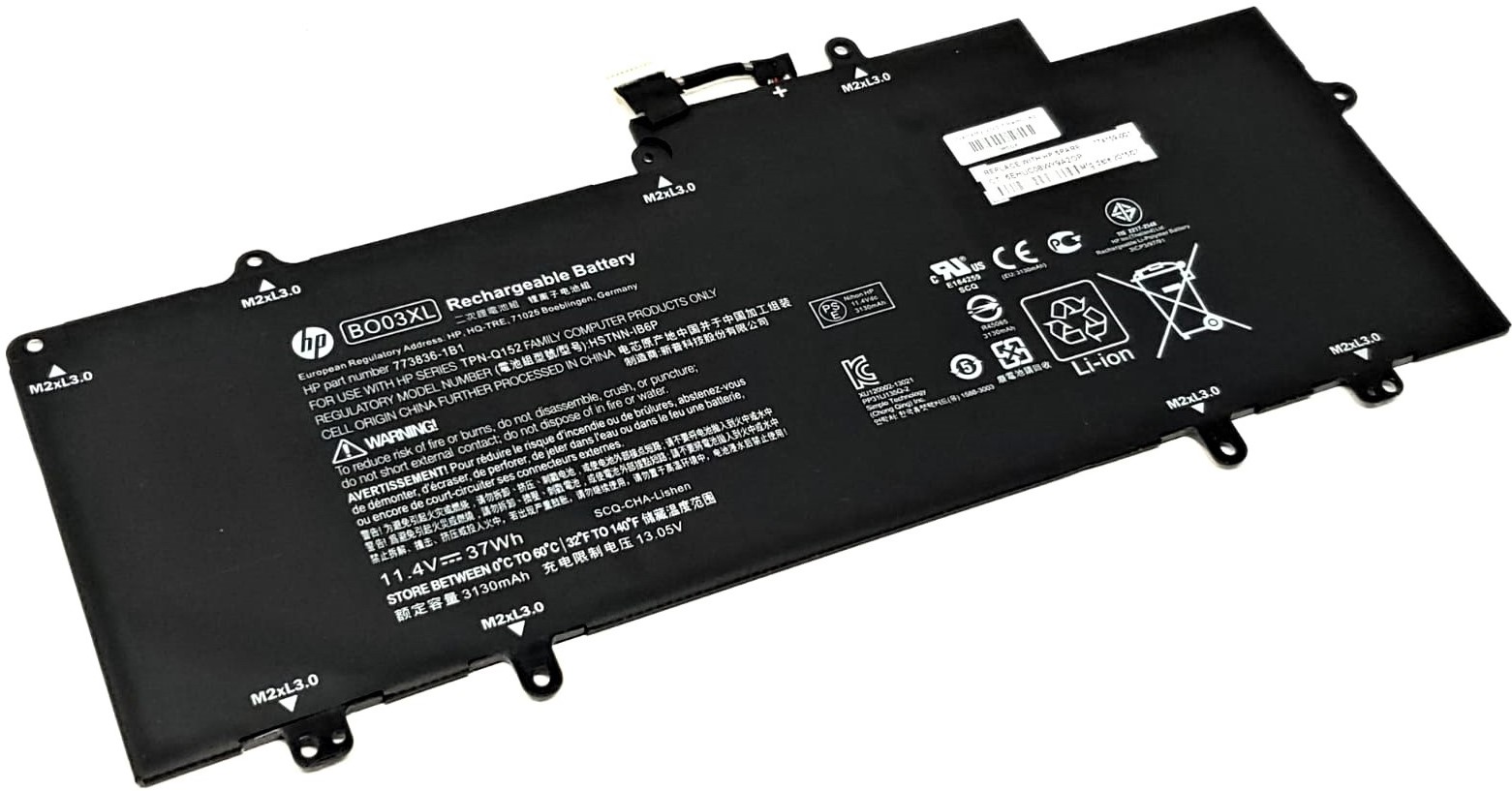 BO03XL Battery for HP Chromebook 14 series