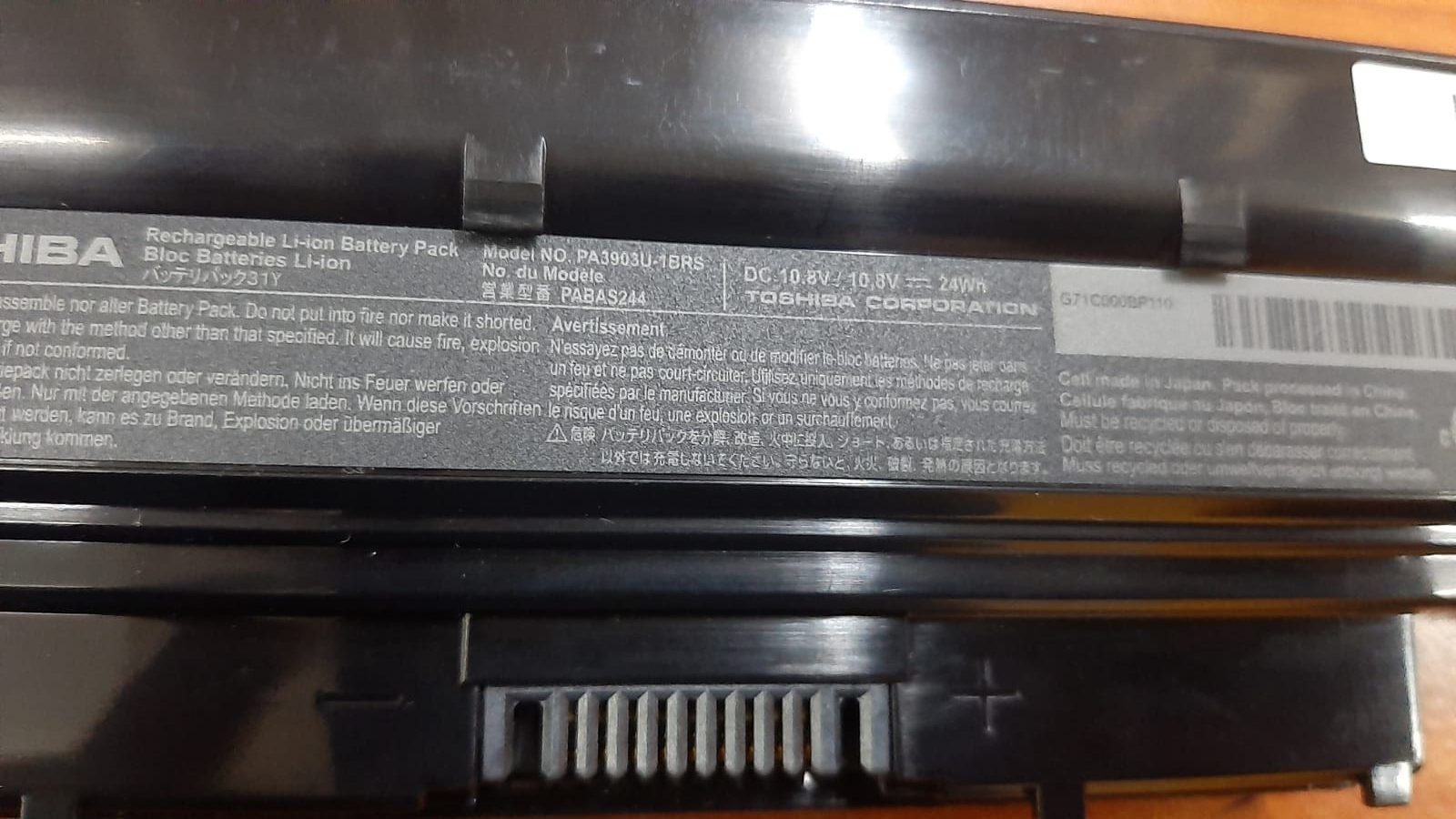 Toshiba PA3903U-1BRS Laptop Battery
