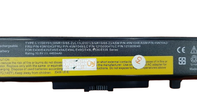 Lenovo E430 E530 Series Laptop Battery