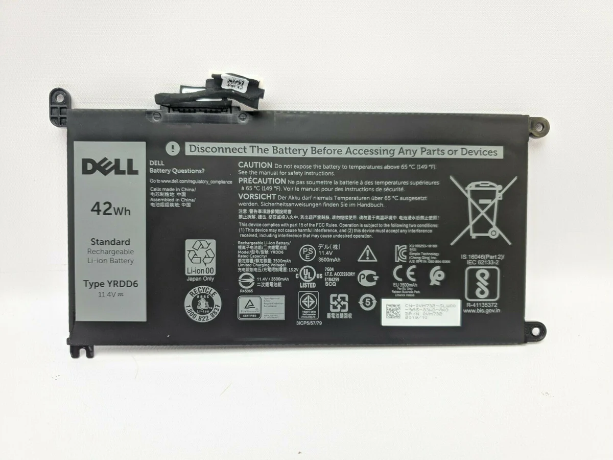 Original Dell Inspiron 5491 Battery YRD66