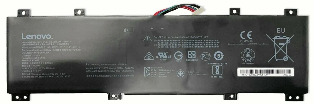 Lenovo IdeaPad 100s-14IBR NC140BW1-2S1P Battery - Image 2