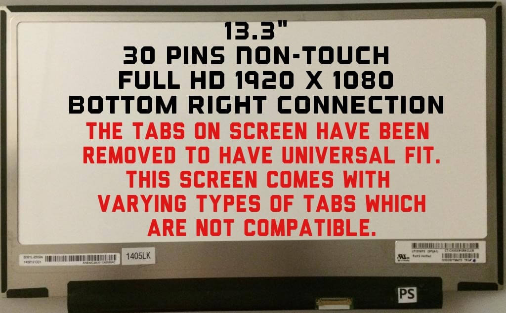 11812__82072-1.jpg Lenovo ThinkPad 13 Gen 2 L380 LCD Screen - Image 1
