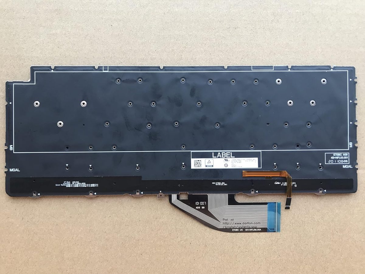 Keyboard for Dell XPS 13 7390 2-in-1 - Image 3