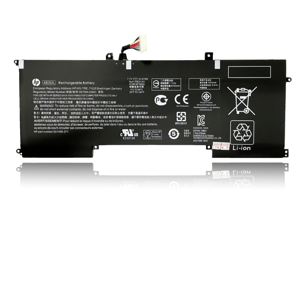 HP Envy 13-AD AB06XL Original Laptop Battery - Image 3