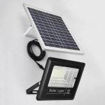 500W Solar Floodlight with Panel and Remote
