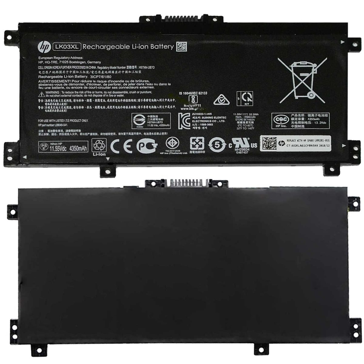 Original HP Envy X360 15-BP 15-BP000 15-BP100 15-CN 17-AE 17-BW Battery LK03XL - Image 3