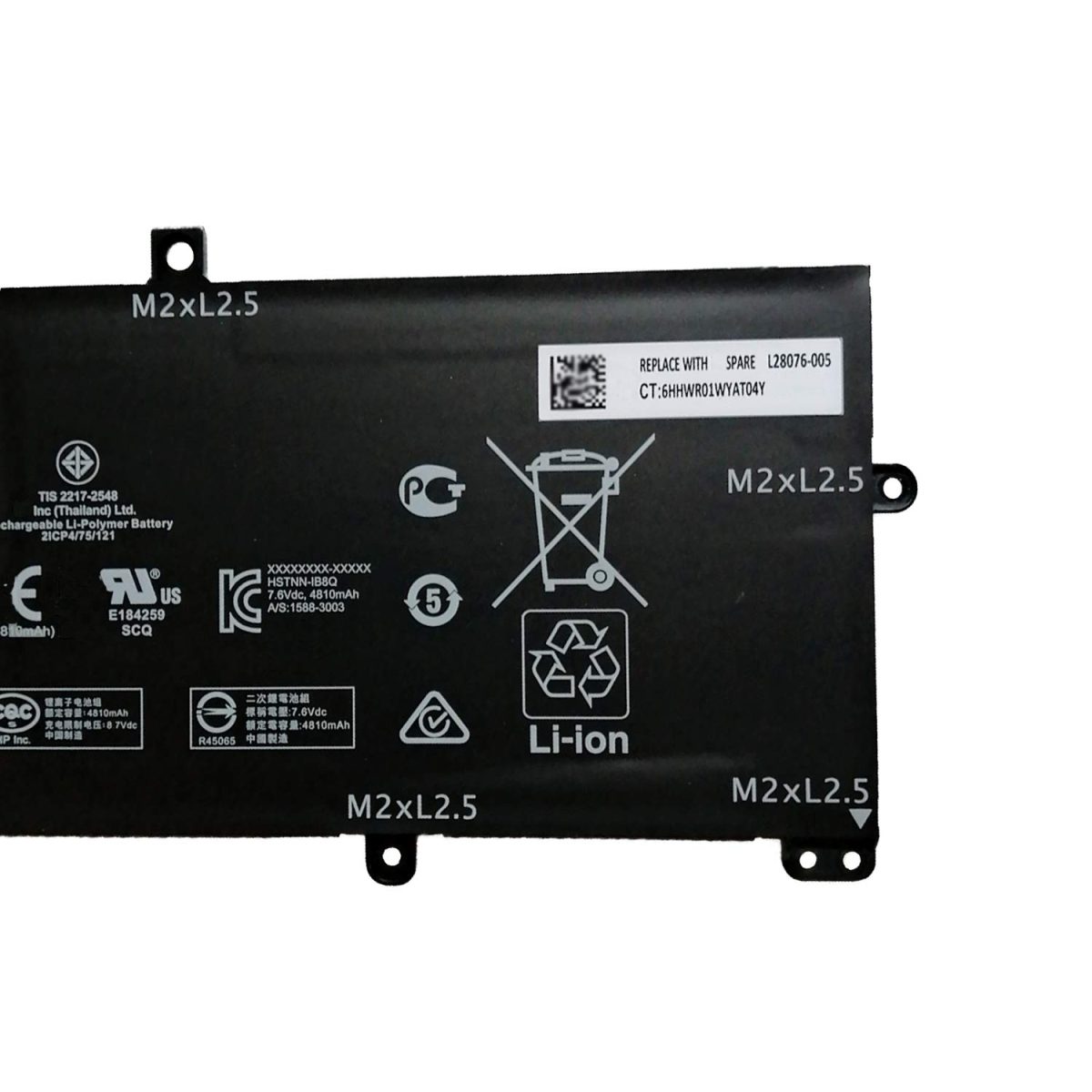 Original HP Pavilion X360 13 Series Laptop Battery-(MM02XL) for HP Pavilion 13-AN0000TU 13-AN0001TU 13-AN0004TU 13-AN0010NR 13-AN0012TU Series - Image 3