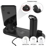 4 in 1 Multi-Function Wireless Charging Station