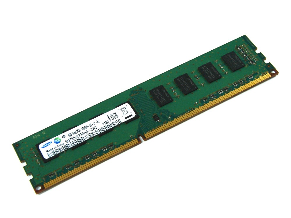 samsung-4gb-pc3-10600u-ddr3-1333mhz.jpg Genuine Samsung 4GB PC3-10600U DDR3 1333MHz - Image 1